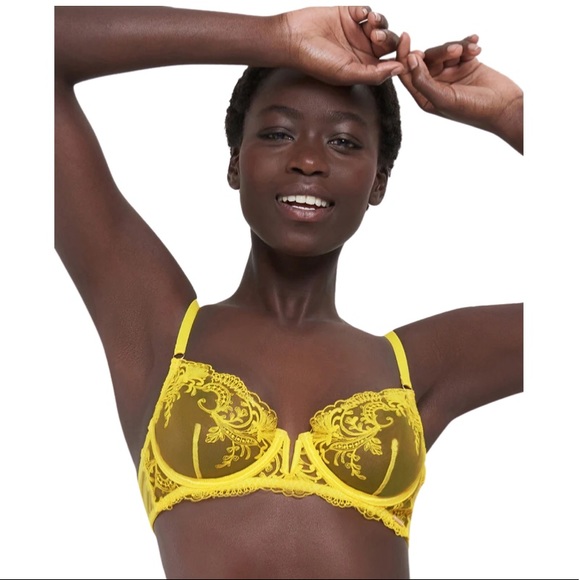 BNWT Marseille Bra Yellow by Bluebella in size 36DD - Picture 2 of 9